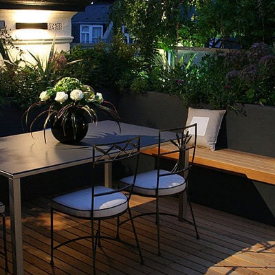 Modern patio